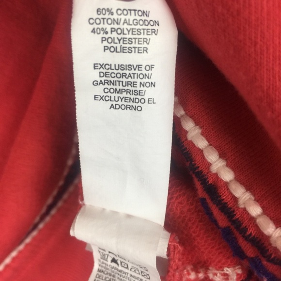 Lucky Brand Scottsdale Red Embroidered Sweater - Picture 6 of 11